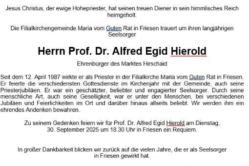 Nachruf Prof. Dr.